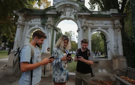 Private audio book city rally in Vienna’s Stadtpark