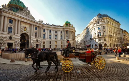 Royal Elegance A Photoshoot at Hofburg Palace