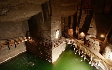 Salt Mine Guided Tour from Krakow (hotel pick up)