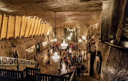 Wieliczka Salt Mine Guided Tour + Ticket & Transfer from Krakow
