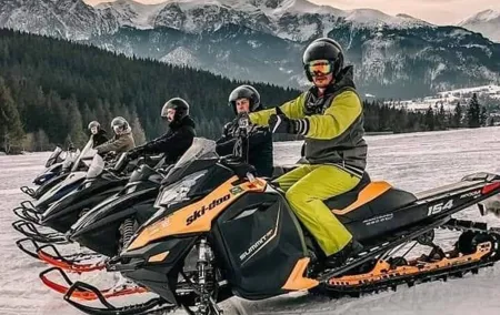 Full day Tour Zakopane Snowmobiles Thermal Baths from Krakow