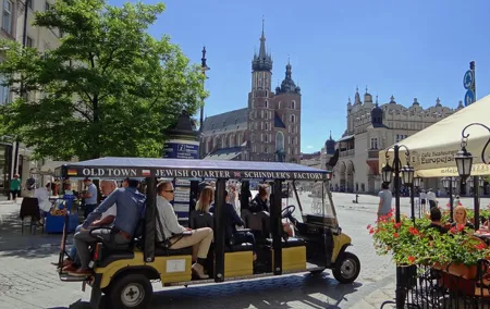 Krakow Grand City Tour by golf cart - All 3 districts