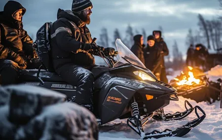 From Zakopane Snowmobile Ride with Bonfire and Transfer