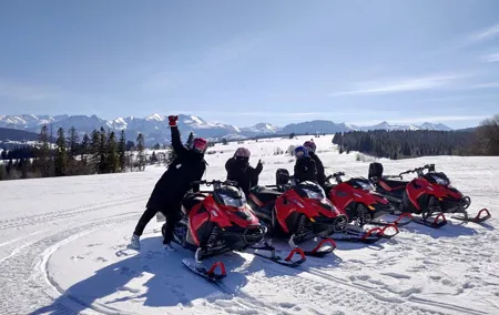 Snowmobiles Zakopane and Thermal Pools with hotel drop off