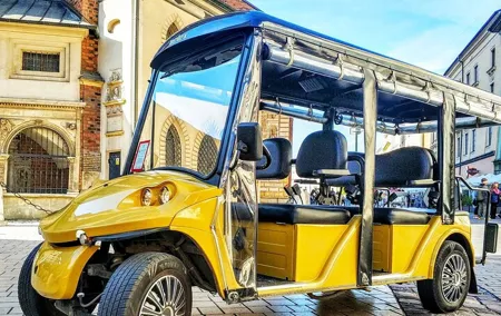 Jewish Quarter Tour by Golf Cart and Schindler's Museum in Krakow