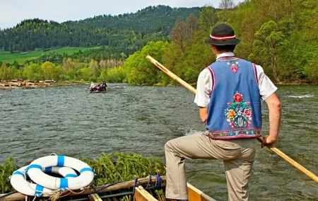 From Krakow: Dunajec River Full-Day River Rafting Private Tour