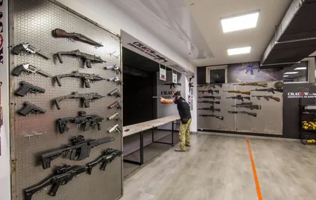 Shooting Range: Best value shooting package with hotel pickup