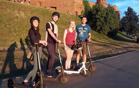 E-Scooter Rental in Krakow for 4 hours