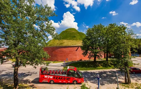 WOWKrakow! Hop on Hop off Bus! 1 tour ticket