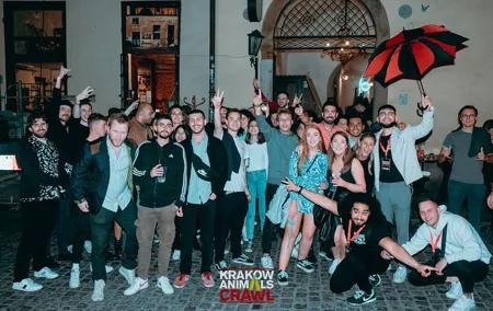 Krakow Pub Crawl with 1 Hr of unlimited alcohol & 4 clubs/pubs