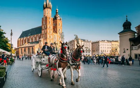 Krakow city tour by electric car