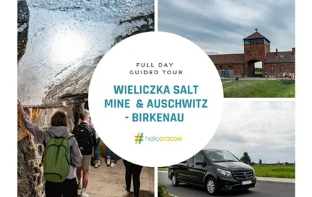 Auschwitz-Birkenau & Wieliczka Salt Mine – One Day Guided Trip