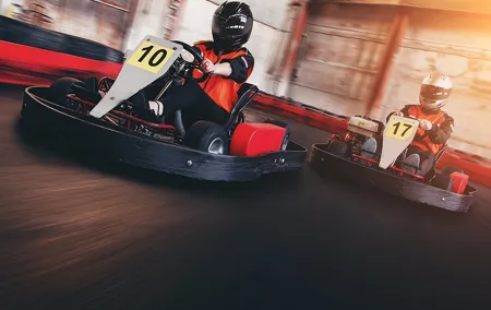 Krakow: Indoor Go Karting with Optional Return Transfers