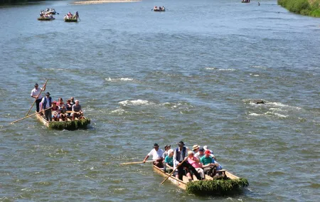 Dunajec River rafting, regular small group tour from Krakow