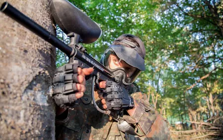Krakow: Outdoor Paintball with Hotel Transfers