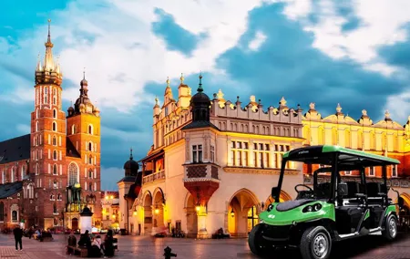 Krakow City Tour by Golf Cart