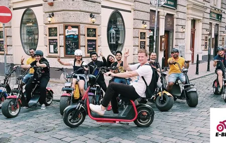 Create your own route on eScooter and enjoy Prague on wheels!