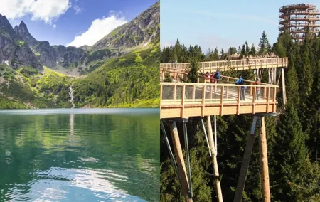 From Krakow: Morskie Oko in the Tatra Mountains and Slovakia Treetop Walk