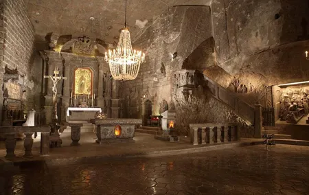 Salt Mine in Wieliczka with private transport, tour from Krakow