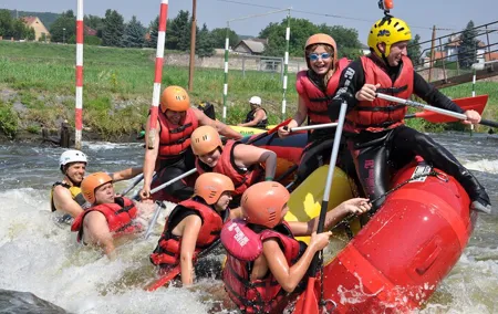 White Water Rafting in Prague