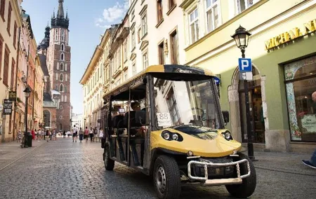 Krakow Guided Tour by Electric Golf Cart