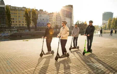 Old Town E-scooter Tour in Krakow