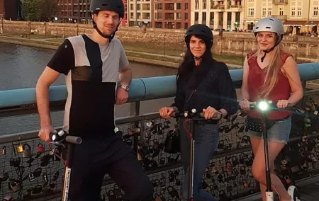 E-Scooter Krakow sightseeing tour