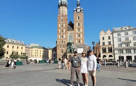 Private Krakow City Tour by Car and Walk with private tour guide