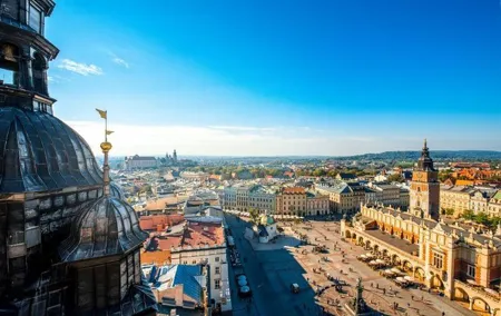 Historical sightseeing of Krakow City