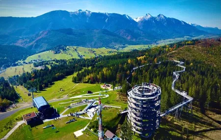 Krakow: Slovakia Treetop Walk & Zakopane Town Private Tour