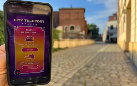 Krakow Interactive City Tour Game