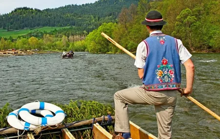 Dunajec River rafting and Zakopane- one day private tour from Krakow