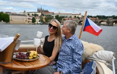 Private Boat Sightseeing Cruise in Prague