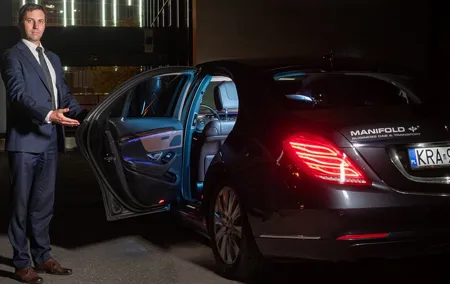 Cracow to airport transfer by Luxurious VIP limo