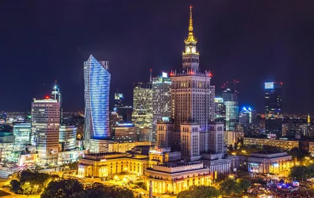 Warsaw Private Tour from Krakow with Private Tour Guide Driver