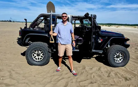 From Krakow Off Road 4x4 on Błędowska Desert