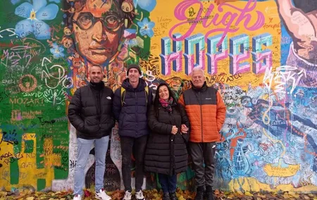 Unusual and historical tour of Prague with French guide