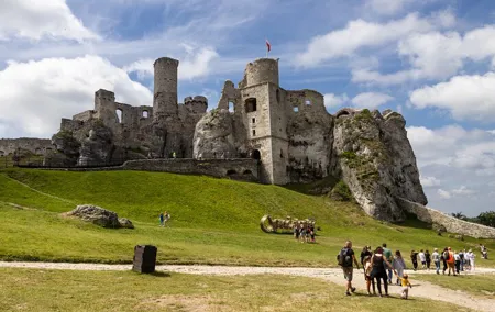Half-Day Private Tour to Ogrodzieniec Castle and Błędów Desert