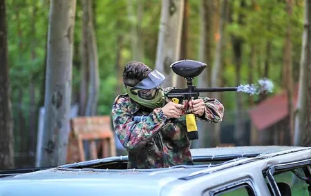 From Krakow: Gródek Paintball Private Experience