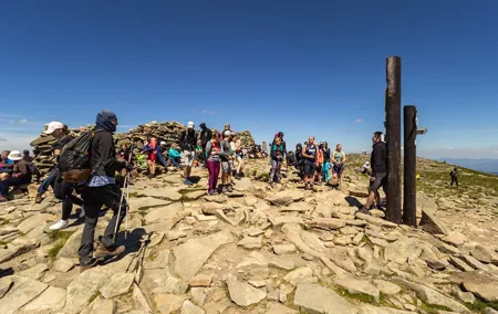 From Krakow: Babia Góra, the highest peak in the Western Beskids