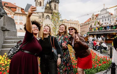 Prague Easter Markets Tour with Czech Traditions and Local Snacks