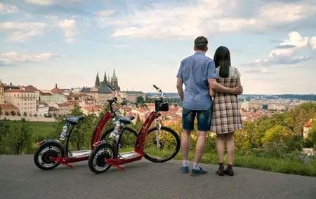 Best Prague Viewpoints: Guided E-Scooter Tour