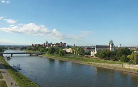 Cruise Along Vistula and Tour Former Plaszow with Guide
