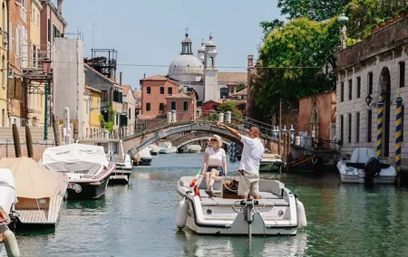 Venice: The Hidden Canals on an Electric Boat