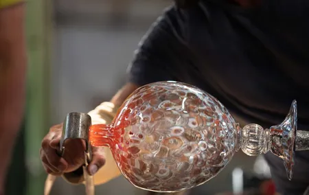 Murano by Private Watertaxi Including Glass Blowing Demo with Hotel Pickup