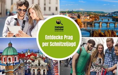 City game scavenger hunt Prague - independent city tour I discovery tour