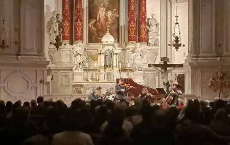 The Four Seasons at the Vivaldi Church (Pietà Church) in Venice