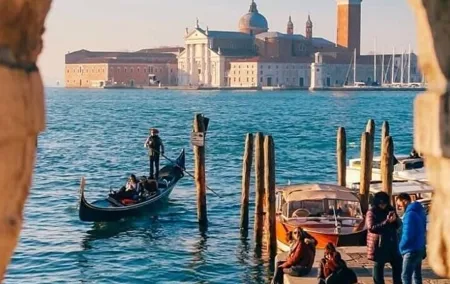 A Romantic Gondola Ride under the Bridge of Sighs