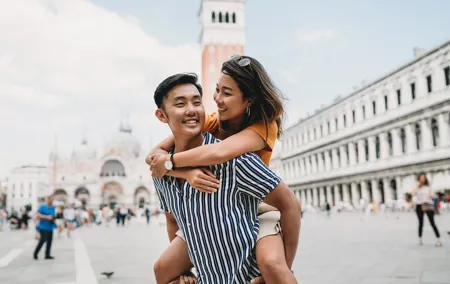 Fabulous photoshoot in the Canals of Venice
