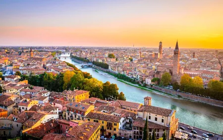 From Venice: Verona, Lake Garda with Boat Cruise & Spritz Tasting